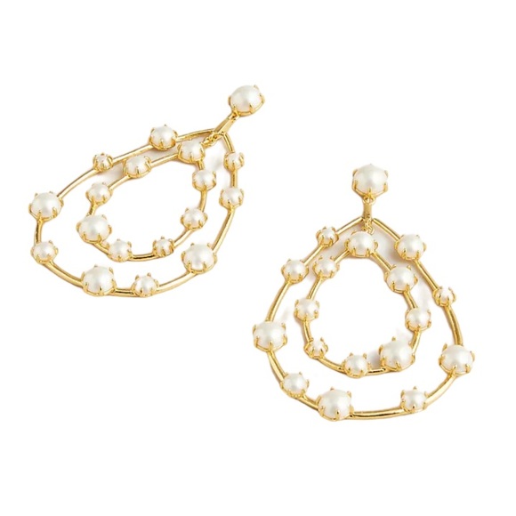 J. Crew Oversized pearl teardrop earrings - Picture 4 of 7